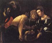 CARACCIOLO, Giovanni Battista Salome with the Head of John the Baptist china oil painting artist
